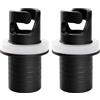 VooGenzek 2 Pezzi Adattatore di Pompa SUP, Valvola Adattatore SUP Connettore Testa di Pompaggio, Valvola Aria Convenzionale Adattatore per Barca, Canoa, Kayak, Paddle Board