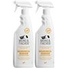 Bruno & Finchen Detergente multiuso per cani, gatti e piccoli animali | Rimuove i residui di urina, feci e vomito ed elimina odori cane e gatto | Pulisce la lettiera e la gabbia degli uccelli | 750 ml