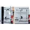 Fabbri Portasci doppia porta Fabbri VAN SKI RACK MASTER 2011+ x6 sci/4 snowboard nero