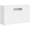 Itamoby Madia 3 ante 130x40x81 cm Riflesso