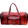 Fatto a mano Borsone in pelle borsa sportiva palestra weekend viaggio aircabin bagaglio 30...