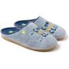 HOT POTATOES Perley, Ciabatte Uomo, Grigio, 40 EU
