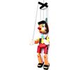 HC enterprise Pinocchio di legno con corde, 30 cm, multicolore (HC enterprise-0325)