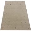 WAWA TEPPICH Tappeto orientale Gabbeh realizzato a Fatto a Mano in 100% lana tessuto a Fatto a Mano, 170 x 240 cm, beige T1