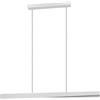 Eglo connect.z lampada a sospensione LED Smart-Home Bolognano-Z, metallo, dimmerabile, ZigBee, Matter, controllo app e vocale Alexa, luce calda/fredda, RGB, metallo grigio chiaro
