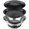 Taurus 999251000 Vaporiera Plastica, 4.5 litri, Inox