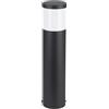 Eglo connect.z Lampada a LED da terra per esterno Basalgo-z, luce esterna per Smart Home, accensione via App e vocale con Alexa, acciaio inox nero, IP44, 45 m, bianco caldo/freddo, effetti RGB