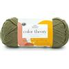 Lion Brand Yarn Color Theory, morbido filato acrilico pettinato, per lavori a maglia, uncinetto e artigianato, cappero, 1 confezione