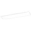 Eglo Moradillo-R - Panello a LED, lampada soffitto piatta con telecomando, pannello da in metallo bianco e plastica, dimmerabile, caldo/bianco freddo, 30 x 120 cm