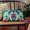 furn. Wylder Tropics Kali - Copricuscino esotico con uccellini