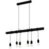 Eglo lampada a sospensione Townshend legno vintage, illuminazione