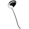 Salvinelli Galileo Mestolino Salsa Acciaio Inox 18/10, Mestolino Cucina Spessore 3,0 mm, Made in Italy, Finitura lucida