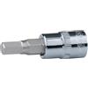 KS Tools 918.3867-E 3/8 Bussola p.viti a esagono incassato CHROMEplus 10mm su rimorchio