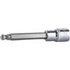KS Tools 918.5315 1/2 Bussola p.viti a esagono incassato c.testa sferica CHROME lunga,6mm