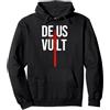 Modern Crusader Knight Templar Knight Or DEUS VULT I Dio lo vuole I Primo crociato Felpa con Cappuccio