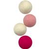 Aumüller Set di Palline in feltro di lana - Set da 4 pz