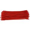 PC24 Shop & Service, fascette multiuso, collegamento a sfera, multiuso, 320 mm, in rosso, 100 pezzi, qualità eccellente