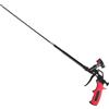 SocsPark Pistola per schiuma estensibile 63cm - Cesto rivestito PTFE antiaderente, pistola professionale per schiuma espandente, isolamento, calafataggio, riempimento, sigillatura (Rossa)