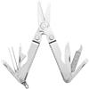 Leatherman Micra - Multiutensile Portachiavi in Acciaio Inossidabile con Forbici a Scatto e 9 Utensili - Acciaio Inox