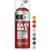 CL COSMOS LAC Cosmos Lac RAL 3002 - Vernice spray ad alta resa, bombolette spray per il fai da te, set con inclusa vernice trasparente, vernice acrilica, opaca, colore rosso carminio