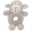 AROMADOG Senior Fleece Ring Body, giocattolo calmante per cani anziani, grigio, 19 cm x 23 cm