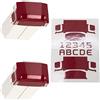 WRAPGRADE Skin Compatibile con DJI Mini 4 Pro/Serie Mini 3 | 2 batterie aggiuntive (JAPAN RED)