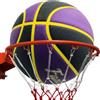 Fantecia taglia 7 Pallone da Basket con pompa - pallone da strada in gomma premium per allenamenti e partite donne uomini