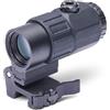 Mifhnby Lente d'ingrandimento G45 Lente d'ingrandimento con punto rosso 5X con supporto a sgancio rapido