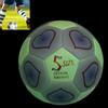 Smaoqingji Size 5 Soccer Ball Calcio Luminoso - Viola sfumato, 1 Pezzo, Glow in The Dark Footballs, per Gli Amanti Del Bambini Adulti Allo Stesso Modo, Adatto Giochi Regolari di Formazione