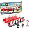 BRIO World - Treno della Metropolitana di Londra, Accessorio Pista Trenino con Luci e Suoni, Set Costruzioni in Legno, Compatibile con Tutti i Prodotti BRIO, Giocattolo per Bambini 3+ Anni