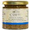Campisi PESTO DI TONNO DEL MEDITERRANEO CON CAPPERI E PEPERONCINO 220G