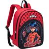 mybagstory - Zaino per ragazza Miraculous rosso - Bambino - Scuola - Asilo