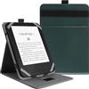 VOVIPO Custodia protettiva universale per kindle Paperwhite e-Reader da 6 pollici, custodia Stand Folio per Kobo/Kindle/Tolino/Pocketbook/Sony 6, con angoli di visualizzazione multipli-menta