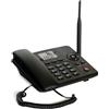 Opis Technology Opis Purofon Mobile 4G (versione EU): telefono da tavolo mobile GSM con scheda SIM, telefono cellulare per anziani (tutte le reti, memoria 0 GB) in nero