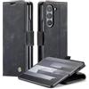 Monweicz Cover Compatibile con Samsung Galaxy ZFOLD6, Custodia Portafoglio con Slot per Scheda, Protezione Completa Premium in Pelle PU, Flip Libro Magnetica Samsung Galaxy ZFOLD6, Nero