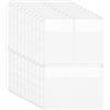 Geluode 10pcs A5 6 tasche raccoglitore ad anelli, 3 tasche separate, sacchetto impermeabile EVA sacchetto di archiviazione sacchetti di carta per quaderni riempitivo organizer documenti cartella di banconote