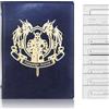 Mazeran Diario di Campagna per DnD, Copertina Morbida in Pelle con Stampa Dorata, Foglio del Personaggio Fatto a Mano per DnD Dungeons and Dragons 5e, Quaderno Rifilla con Raccoglitore a 6 Anelli