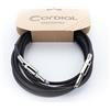 Cordial - ELEMENTS EI 1.5 PP, Cavo Sbilanciato, Jack TS (Mono)/Jack TS (Mono) 1,5 m, Nero