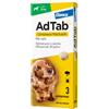 Elanco Italia spa Adtab per Cani da 11 a 22 kg 3 Compresse Masticabili 225mg
