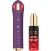 FAQ 501 Lampada LED Rosso & Beauty Wellness + Red Light Peptide Serum - LED 650 nm con Siero Viso Acido Ialuronico & Collagene - Set skincare luminosità e idratazione