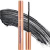 M. Asam MAGIC FINISH Extreme Lengthening Mascara Deep Black (7 ml) - Mascara nero intenso con Skinny Brush per ciglia lunghe, definite e perfettamente separate, effetto allungante estremo