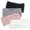DRESHOW Fascia per Capelli Lavorata a Maglia Calda da Donna Scalda Orecchie All'uncinetto Fasce per Capelli in Pile Spesso