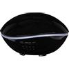 SIXTOL Stone Aroma Diffusore nero lucido 500 ml | Umidificatore ad ultrasuoni | Per umidificare e profumare casa, camera da letto, ufficio, aromaterapia, per oli essenziali