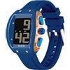 BIEWO Orologi digitali per uomini anziani, quadrante grande Orologio da polso facile da leggere per anziani impermeabile sportivo all'aperto (oro rosa blu)