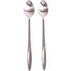 Chef Aid - Cucchiai Lunghi in Acciaio Inox, 2 Pezzi, Colore: Argento