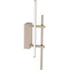 Eglo LED lampada da parete Trepiliano, luce indiretta, illuminazione da notte a bastone, metallo sabbia, luce calda