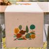 VERVACO Kit Centrotavola Ricamo Prestampato Foresta autunnale Set Ricamo Biancheria Da Tavola 35 x 95 cm Set Fai Da Te Creativo Size Kit Hobby Creativi Adulti Casa Decor Embroidery Embroidery Runner