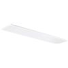 Eglo Pannello LED Rabassa, lampada da soffitto per controsoffitti, luce per ufficio e cucina, in alluminio e plastica bianca, illuminazione neutra, 120x30 cm