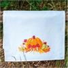 VERVACO Ricamo Punto Croce Kit Prestampato Strofinaccio Zucca autunnale Panno Da Cucina Set Fai Da Te Creativo 46 x 71 cm Kit Hobby Creativi Adulti Casa Decor Cross Stitch Embroidery