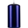 DONAU HOME Aurora Candela a colonna/Candela di paraffina / 70x130 mm/Cobalto/Per decorazione/Durata di combustione 49 ore / 1 pezzo